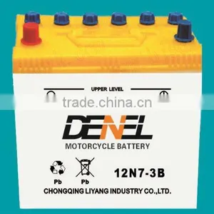 12N7-3B Lead Acid Motorcycle Battery thumbnail-1