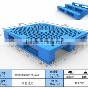 4way Racking Net Face PLASTIC PALLET thumbnail-1