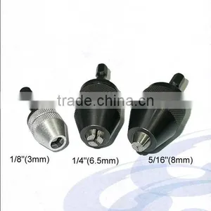 3mm Keyless Drill Chuck With Hex-quick Shank Electric Drill Accessory thumbnail-1