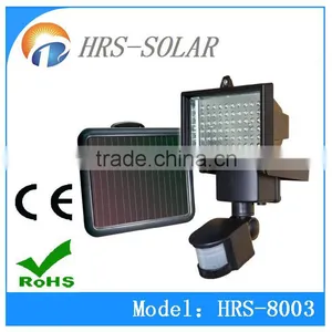 Motion Sensor Solar Power 60 White LED PIR Light Home Garden Security Led Flood Light thumbnail-5