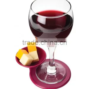 2016 Wholesale Set of 4 Plastic Drinks and Snacks Coasters thumbnail-2