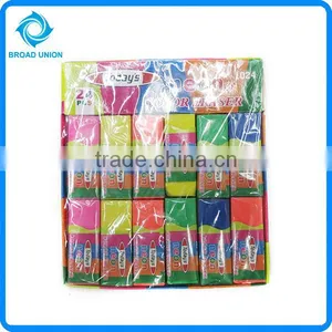 Wholesale 24PC Colorful Soft Eraser Rubber Eraser For Office Fanny Carton Rubber Eraser thumbnail-1