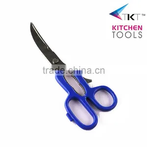 High Quality Plastic Handle Chicken Bone Kitchen Scissors thumbnail-1