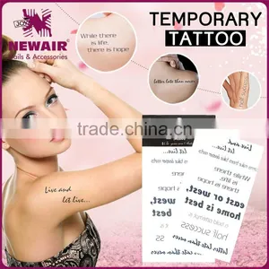 Body Scar Tattoo Temporary Stickers For Cos Play Partys Family Tattoo Stickers Fake Tattoo thumbnail-2
