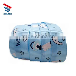 High Quality Custom Logo Designs Printerd Cute Character Grosgrain Ribbon thumbnail-5