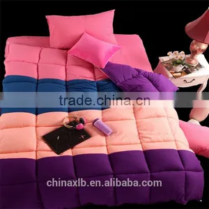 100% Polyester Material and Yarn Dyed Pattern Sheet Bed Set thumbnail-4