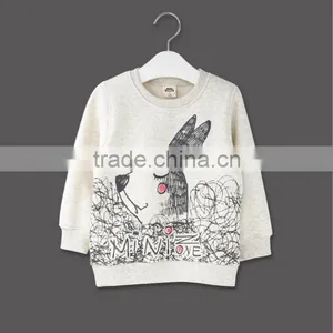Cute Cartoon Long-sleeve Coat Children Hoodies Thick Fleece for Spring thumbnail-1