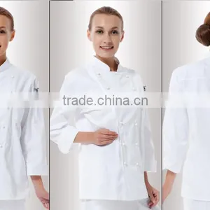 Custom Made Cotton Chef Coat Uniform thumbnail-2