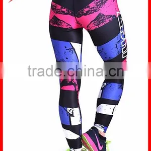 Tights Spandex Pants Gym Wear Fitness Yoga Pants Exercise Wear Sports Compression Pants thumbnail-1