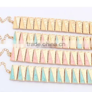 Restoring Ancient Ways Punk Bracelet Female Personality Geometry Joker Alloy Bracelet Bracelet thumbnail-1