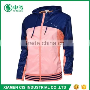 Custom Logo Print Colored Summer Lightweight Women Skin Jacket thumbnail-4