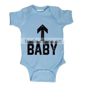 Screenprinted Infant Girls Rompers,custom Cotton Baby Rompers Wholesale thumbnail-4