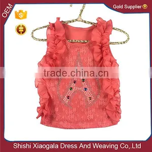 Children Clothes Dress 2015 Girl Clothing Short Sleeve Kids for Summer thumbnail-1