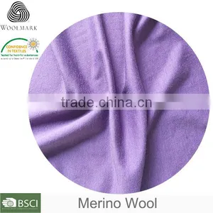 100% Merino Wool Knit Dri-fit Wholesale Fabric thumbnail-1