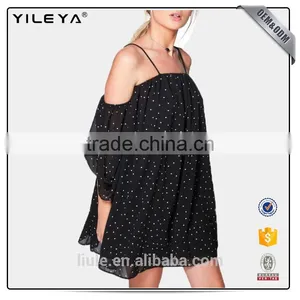 New Design Summer Female Chiffon Sexy Shirt V-neck Sleeveless Chiffon T-shirt thumbnail-1