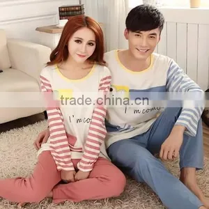 2015 Wholesale Fashion Couple Pajamas thumbnail-2