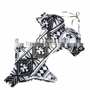 Sexy Women Halter Cut Out One-Piece Swimwear Swimsuit thumbnail-1