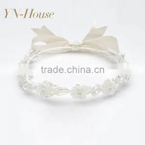 Beautiful Princess Style Headpiece With Flower thumbnail-2