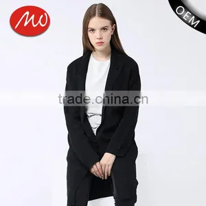 Trend Girls Young Coat Sweater Fashion Cardigan Women Long With Two Colors thumbnail-1