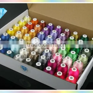1000M Polyester Embroidery Machine Thread 63 Brother Colors thumbnail-2