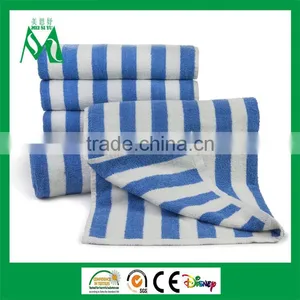 Pool Towel ,cotton Blue and White Pool Towel thumbnail-1