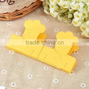 Plastic Food Bag Clips for Kitchen Using, New Arrival Kitchen Bag Clips thumbnail-3