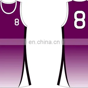 Blank Cheap Team Custom Netball Jersey With Logo Design thumbnail-2