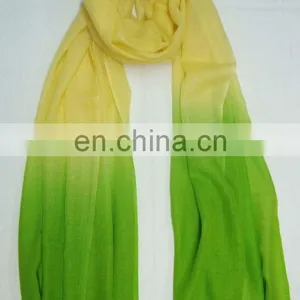 Ombre Silk Pashmina Wool Shawl thumbnail-1