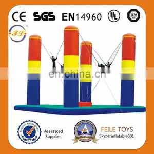2014 Most Popular Four Inflatable Bungee /bungee Jumping for Sale thumbnail-1