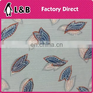Fabric Polyester Wholesale Dress Georgette Digital Tropical Print Fabric thumbnail-6