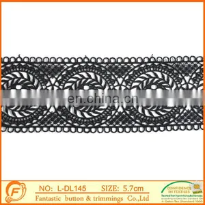 Fashionable French Lace Trim for Ladies Dress thumbnail-1