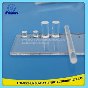 10mm Sapphire Rod Lenses Polished thumbnail-1