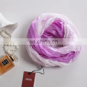 2015 Fashion Design Woman Good Quality Scarf Hand-painted Loop Shawl(SS002l) thumbnail-3
