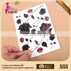 Custom Sexy Girl Tattoo Body Temporary Tattoo thumbnail-1