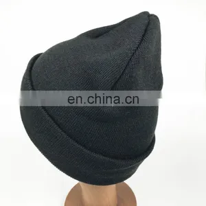 Wooly Hat Winter Cap Wooly Hat White Knitted Hat thumbnail-6