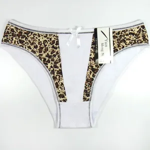 Yun Meng Ni Sexy Underwear Charming Lepoard Printed Ladies Briefs Soft Cotton Panties For Women thumbnail-3