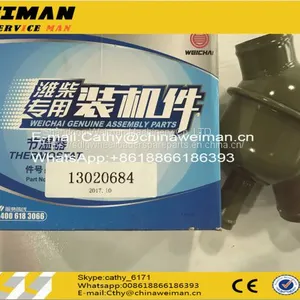 High Quality WP6G125E22 Engine Spare Parts 6B12H014518 13020684 THERMOSTAT thumbnail-1