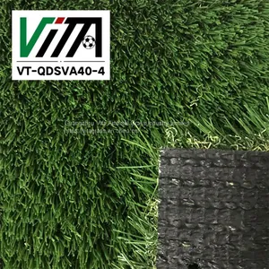Landscaping Artificial Grass 40mm Stocks Grass With Factory Price VT-QDSVA40-4 thumbnail-4