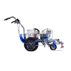 Double Guns Manufacturer Road Marking Paint Machine, Road Line Paint Machine thumbnail-1