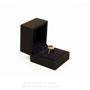 Matte painted wooden jewelry set boxes Custom Logo Wooden Jewelry Gift Packaging Boxes With Factory Price. thumbnail-3