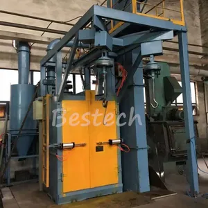 Spinner Hanger Hook Shot Blasting Machine thumbnail-2