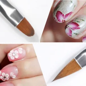 Nail Art Crystal Brush Acrylic Nail Brush Kolinsky Hair thumbnail-2