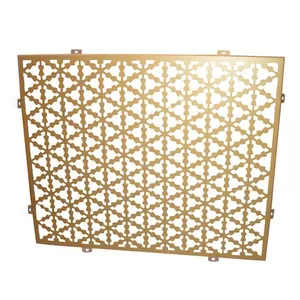 Laser Cut Home Living Furniture Metal Room Divider / Decorative Metal Screen thumbnail-2