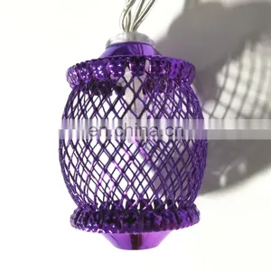 10L Led New Design Christmas Tree Decoration Purple Iron Ball Ceiling Light Price String Wall Modern For Home Decor Lighting thumbnail-3