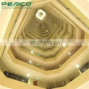 Project Railing Factory Residential Building Balustrades Handrails Design Stainless Steel Glass Railing thumbnail-7