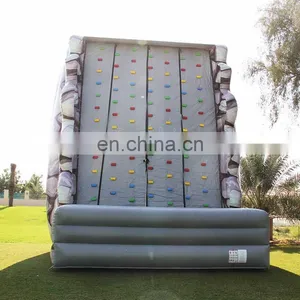 Inflatable Wall Climbing Wipeout Game Fun Rock Climb Tower Carnival Games For Sale thumbnail-3