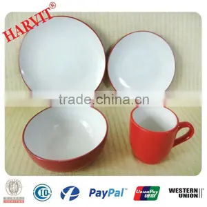 16pcs Color Glaze Dinner Set thumbnail-1