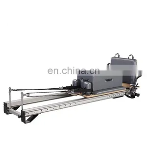 Balanced Body Fitness Exercise Meia Folding Wood Cama Elina Equipment Power Gym Machine Aluminium Pilates Reformer Yoga thumbnail-2