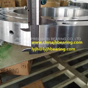 MTO-324T Belong to Four Point Contact Ball Slewing Bearing Without Teeth520.3x323.85x52.4mm thumbnail-3