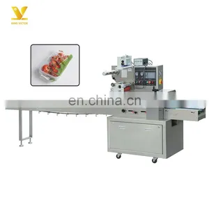 Hot Selling Strawberry Pillow Bag Horizontal Packing Machine thumbnail-1